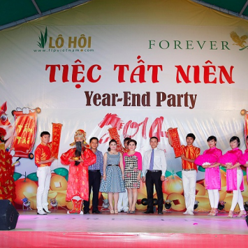 TỔ CHỨC TIỆC TÂN NIÊN - TẤT NIÊN CÔNG TY